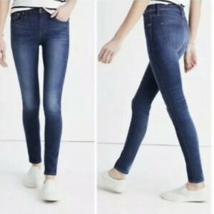 Madewell Skinny Skinny Ankle High Riser Jeans